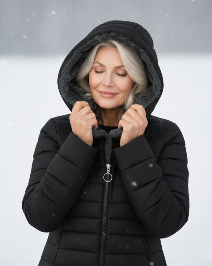 Michela | Cappotto invernale caldo con fodera in eco pile