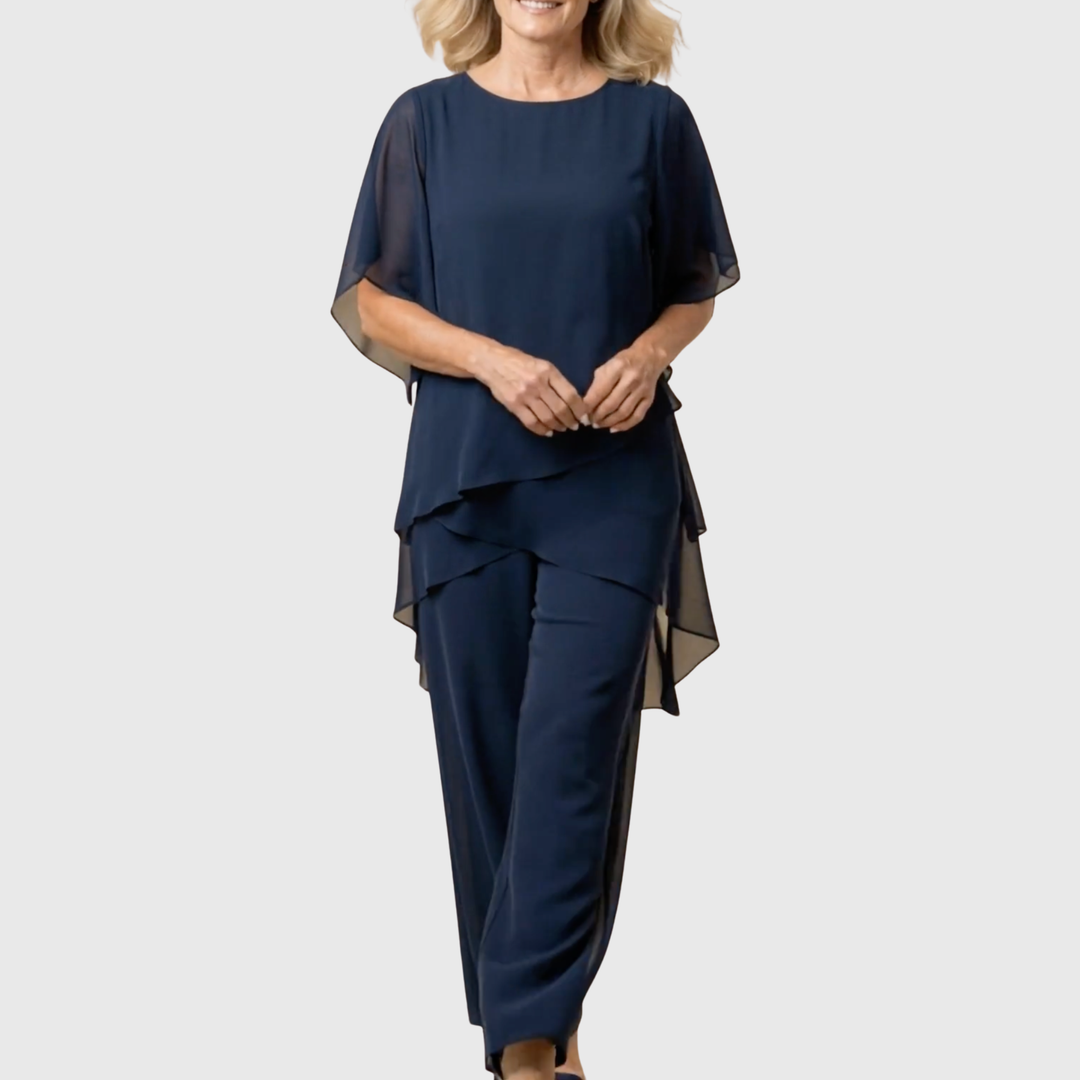 Elara | Set Palazzo Fluido per Comfort ed Eleganza