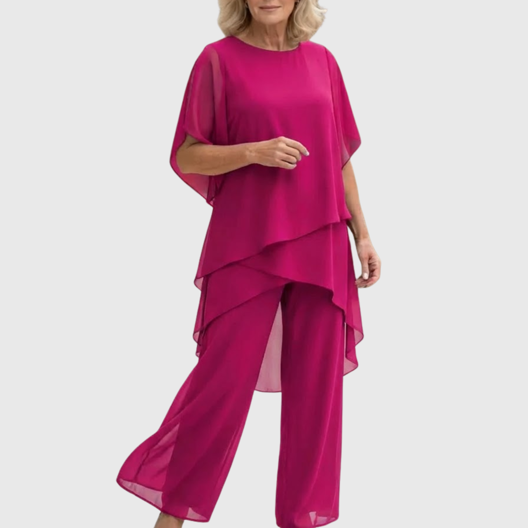 Elara | Set Palazzo Fluido per Comfort ed Eleganza
