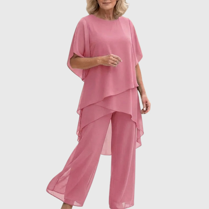 Elara | Set Palazzo Fluido per Comfort ed Eleganza