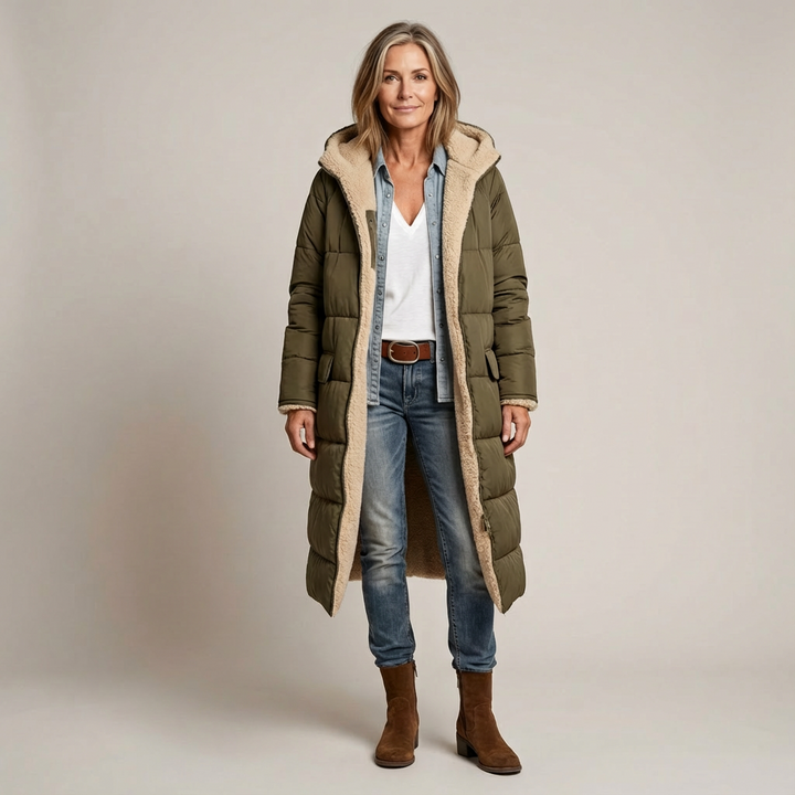 Amelia | Cappotto Elegante Reversibile