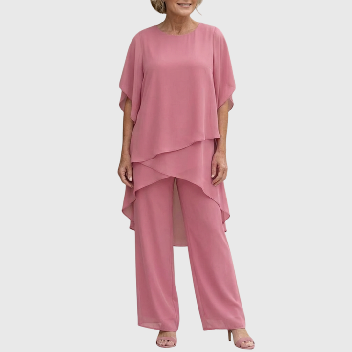 Elara | Set Palazzo Fluido per Comfort ed Eleganza