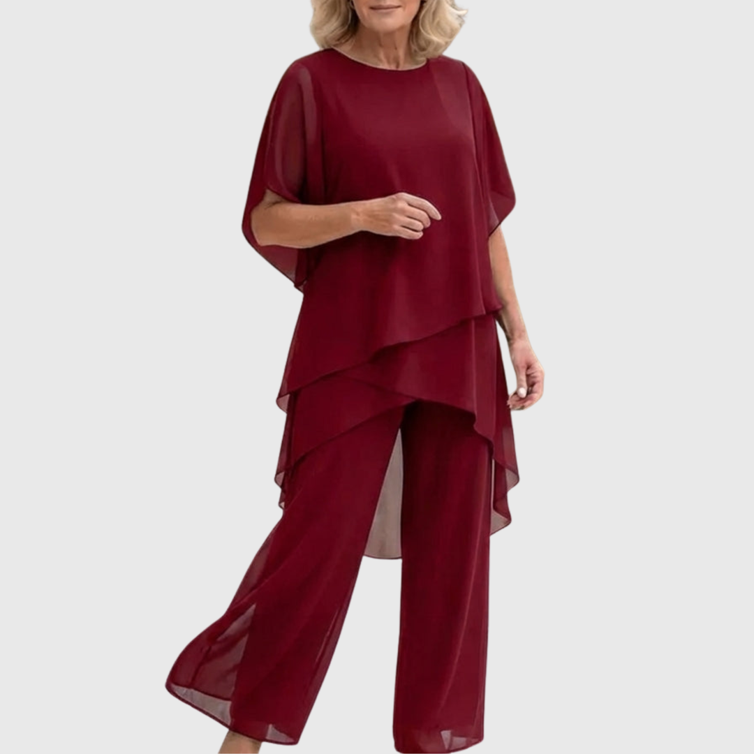 Elara | Set Palazzo Fluido per Comfort ed Eleganza