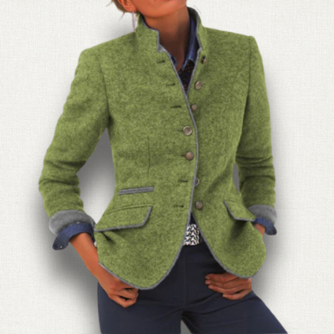 Valery | Cardigan collo alto