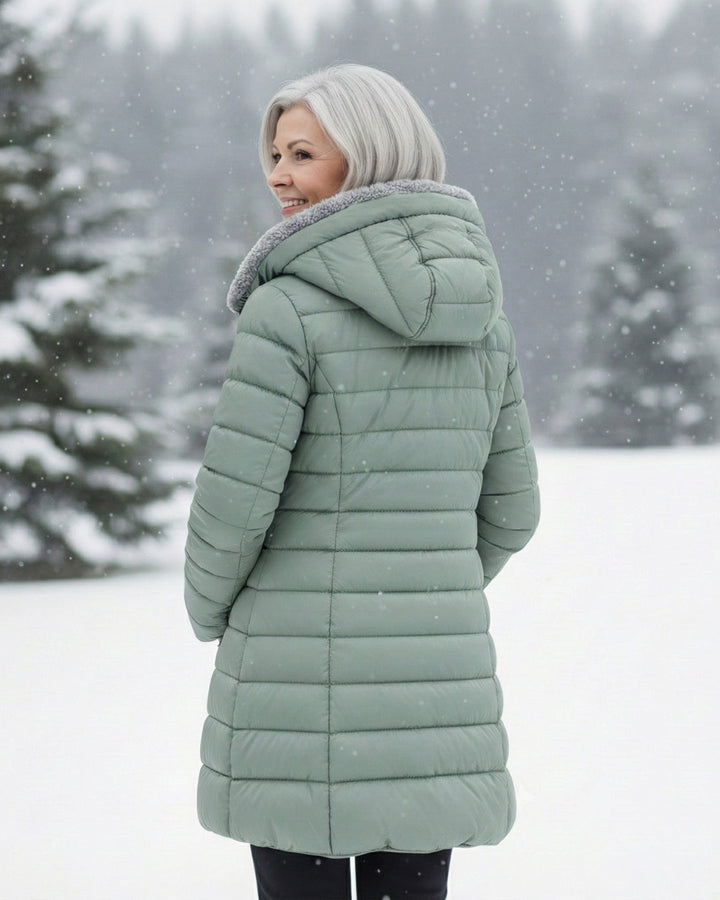 Michela | Cappotto invernale caldo con fodera in eco pile