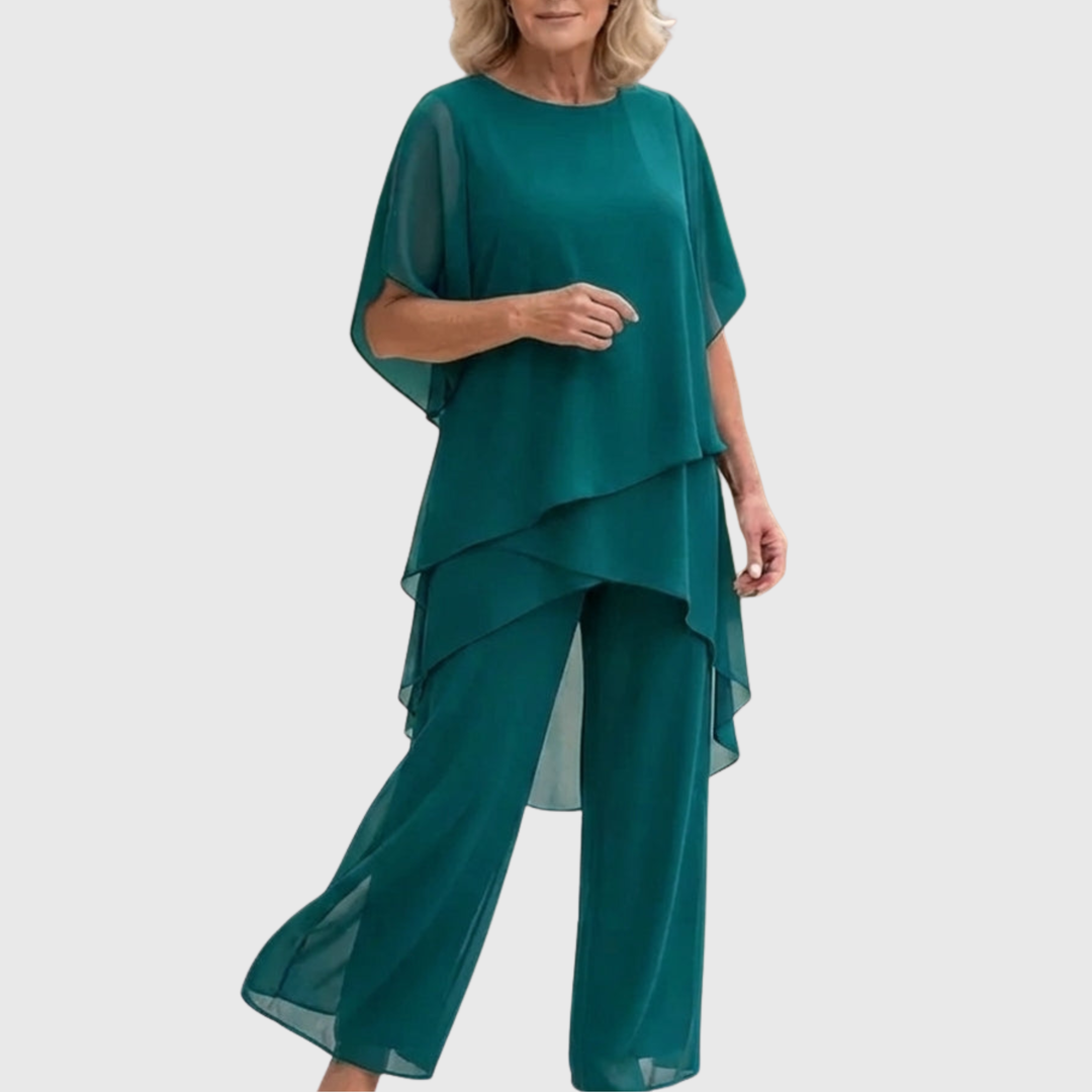 Elara | Set Palazzo Fluido per Comfort ed Eleganza