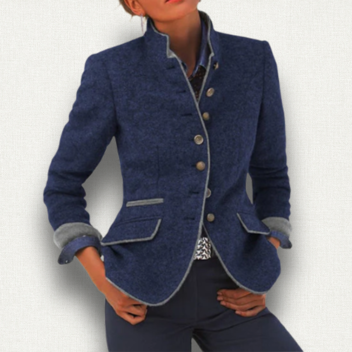 Valery | Cardigan collo alto