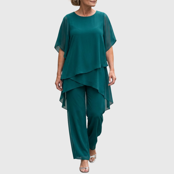 Elara | Set Palazzo Fluido per Comfort ed Eleganza