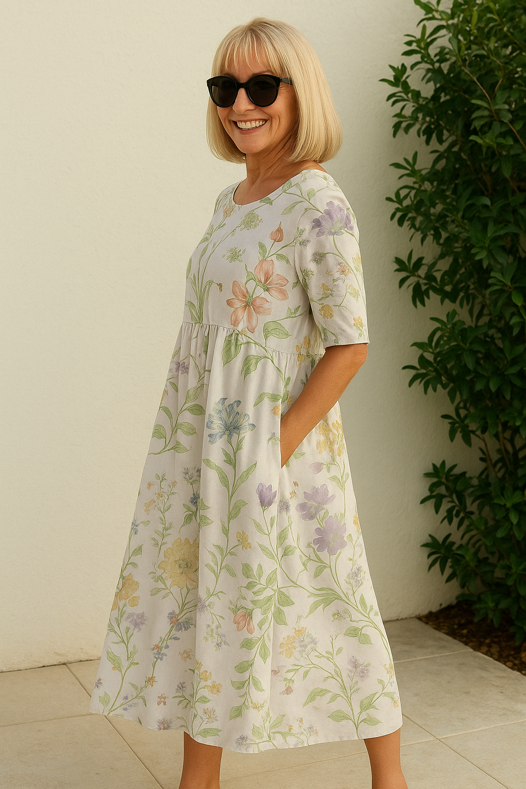 Eliza | Abito Midi Relaxed