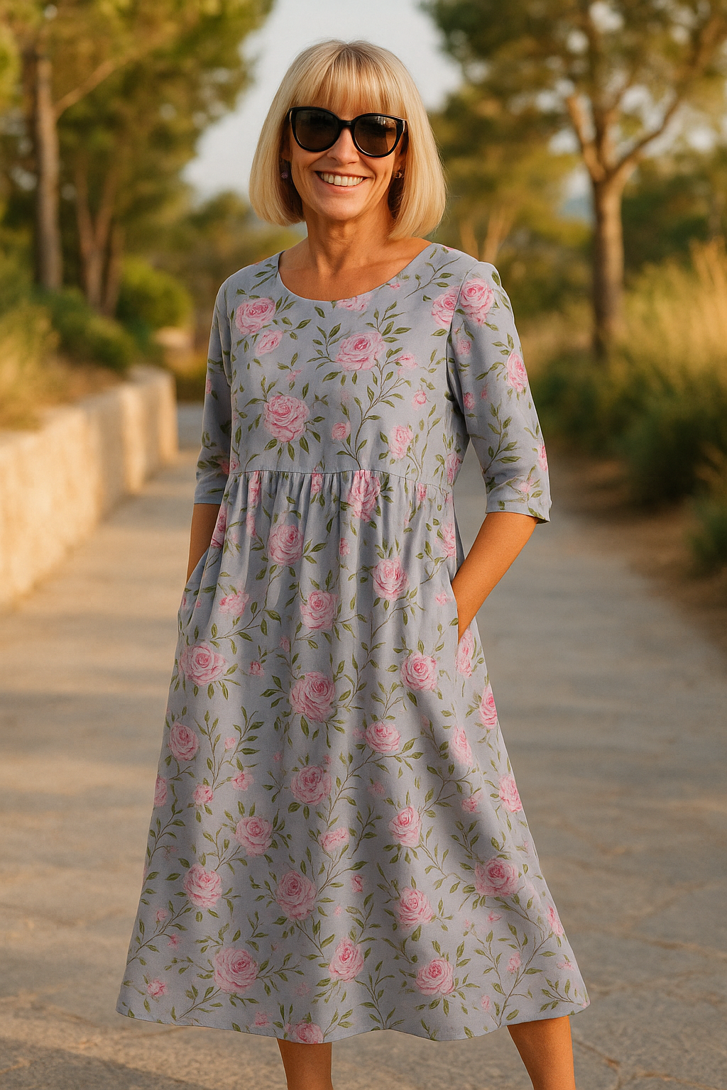 Eliza | Abito Midi Relaxed