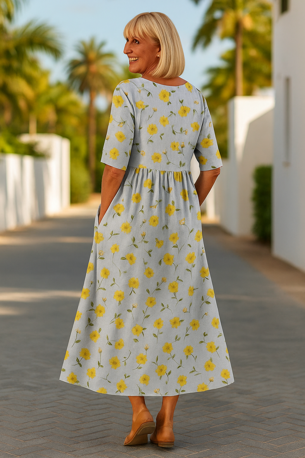Eliza | Abito Midi Relaxed