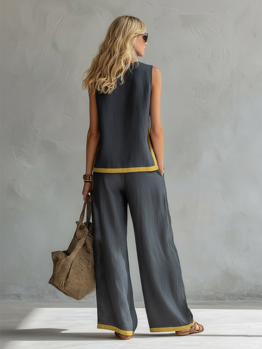 Leila | Elegante completo primaverile