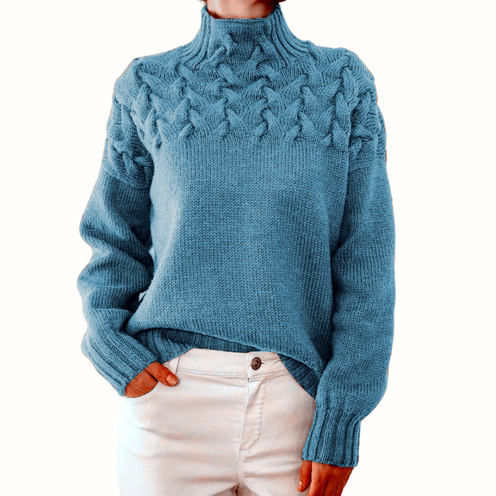 JANE™|MAGLIONE COLLO ALTO