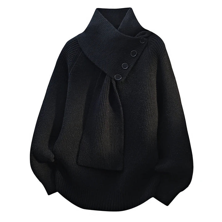 ELZA™|MAGLIONE COLLO SCIARPA