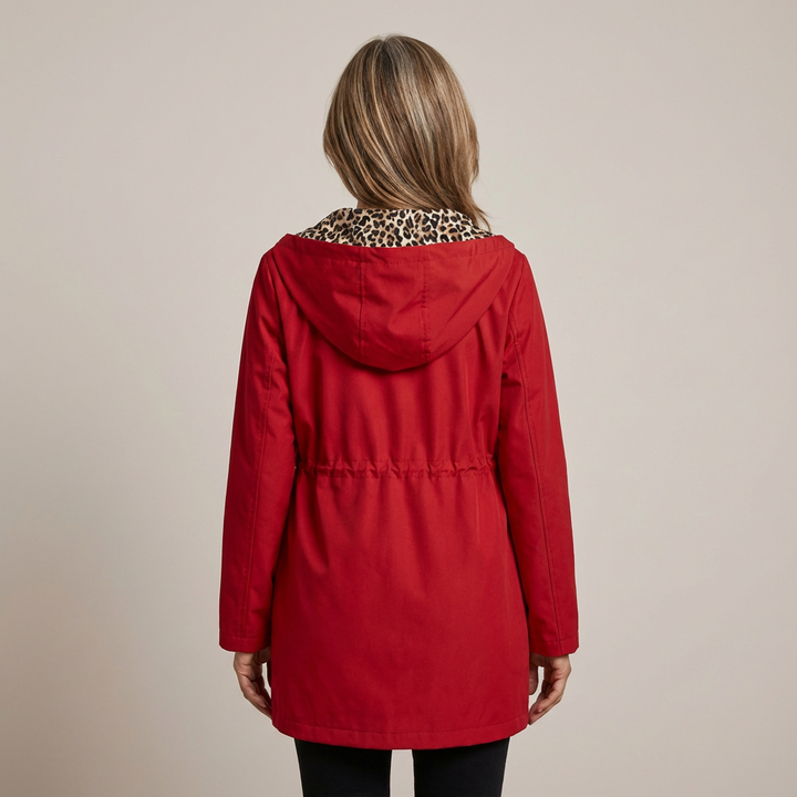 Nira | Cappotto Cappuccio Reversibile
