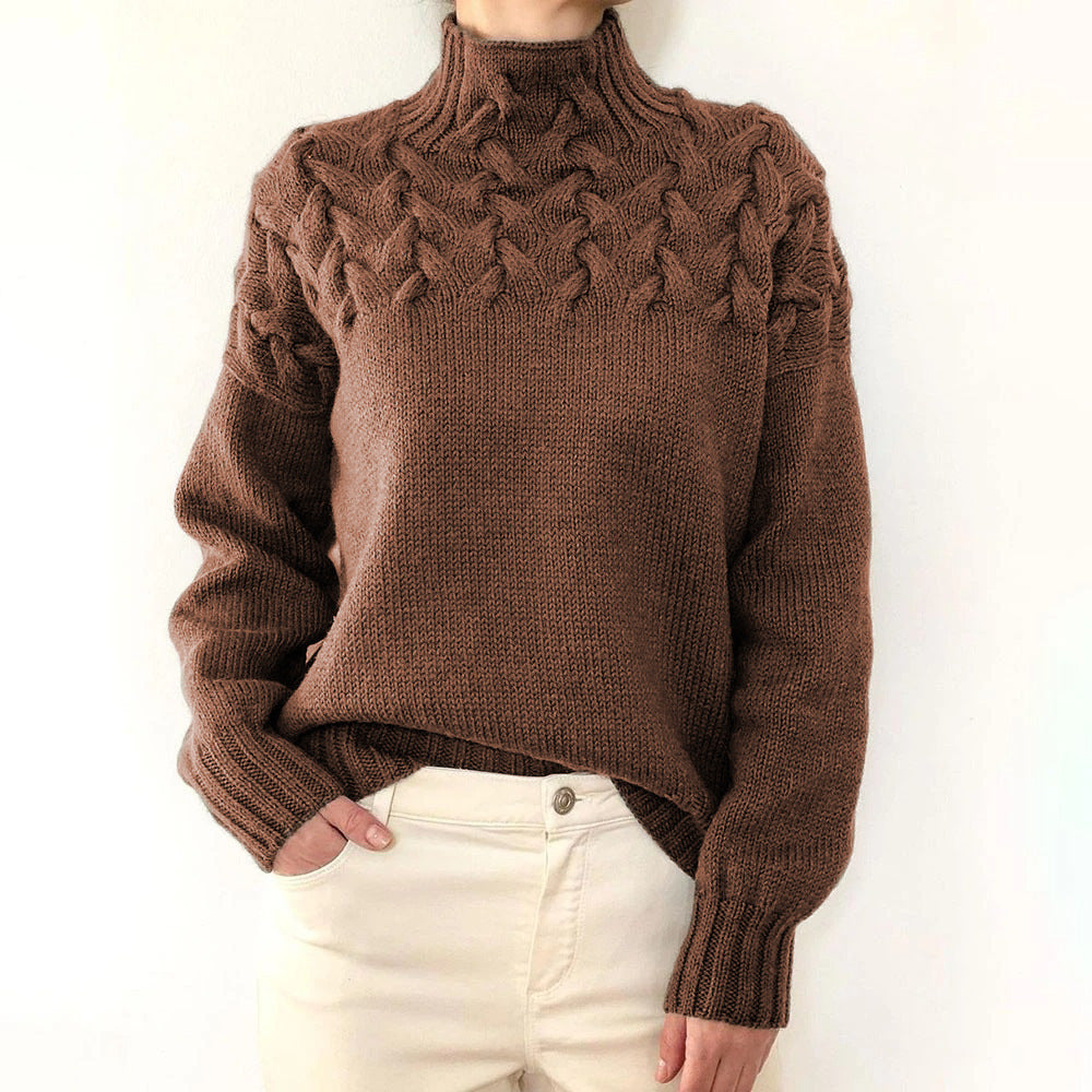 JANE™|MAGLIONE COLLO ALTO