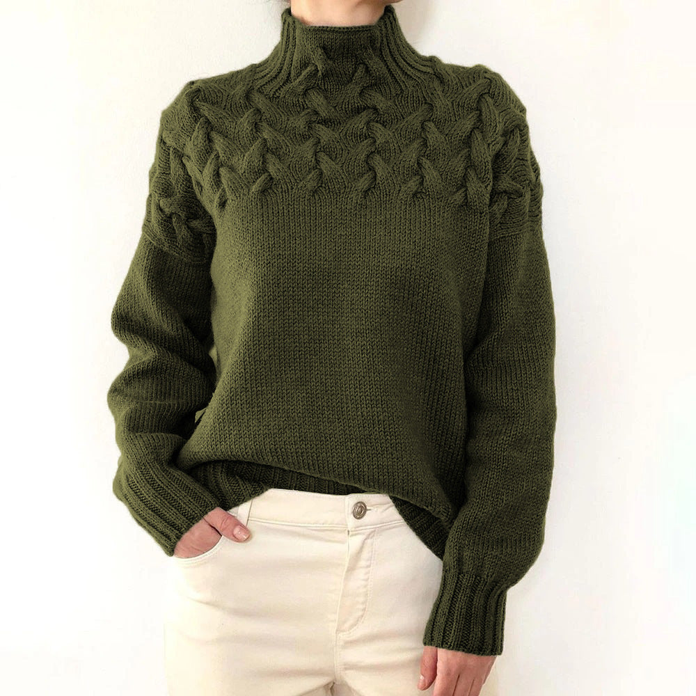 JANE™|MAGLIONE COLLO ALTO