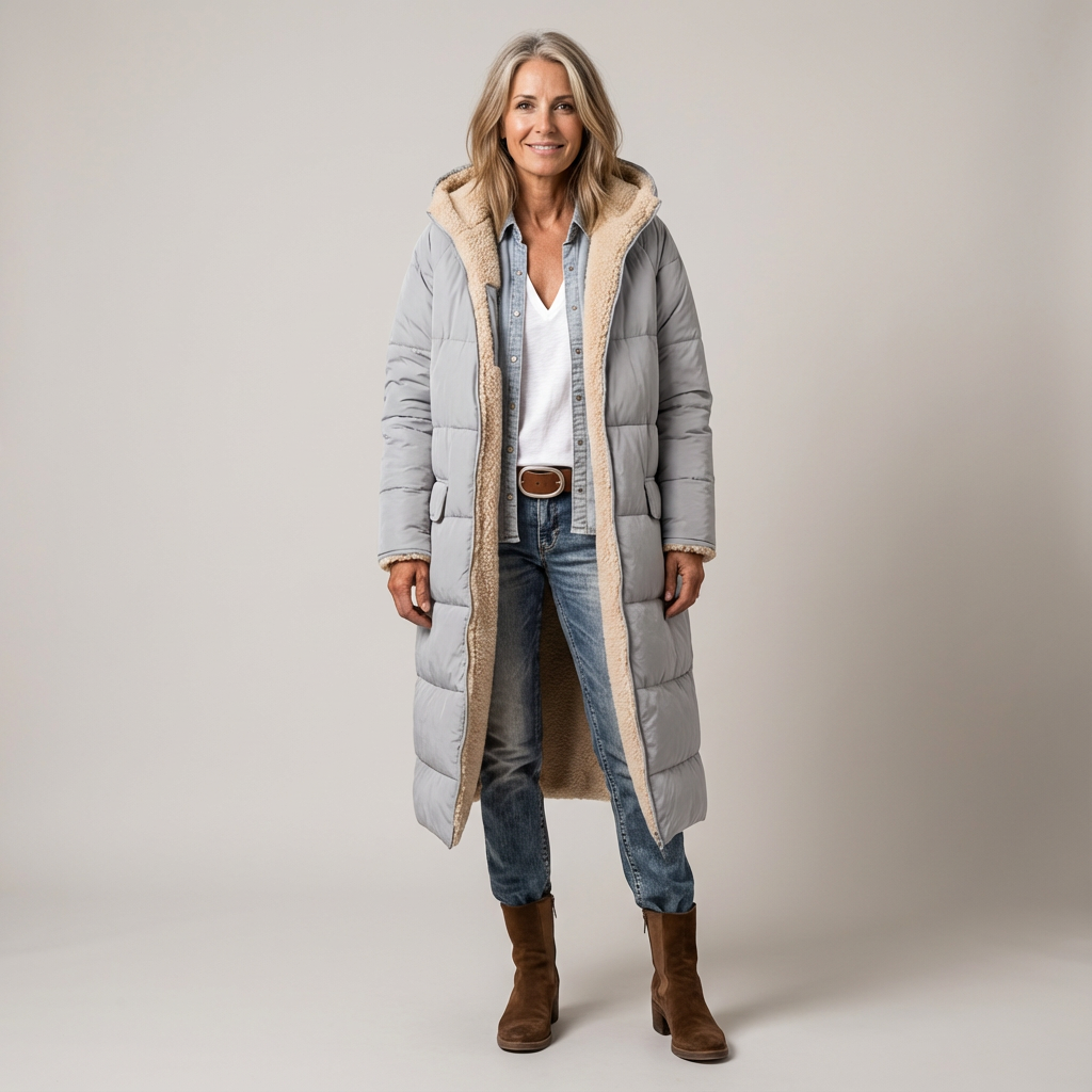 Amelia | Cappotto Elegante Reversibile