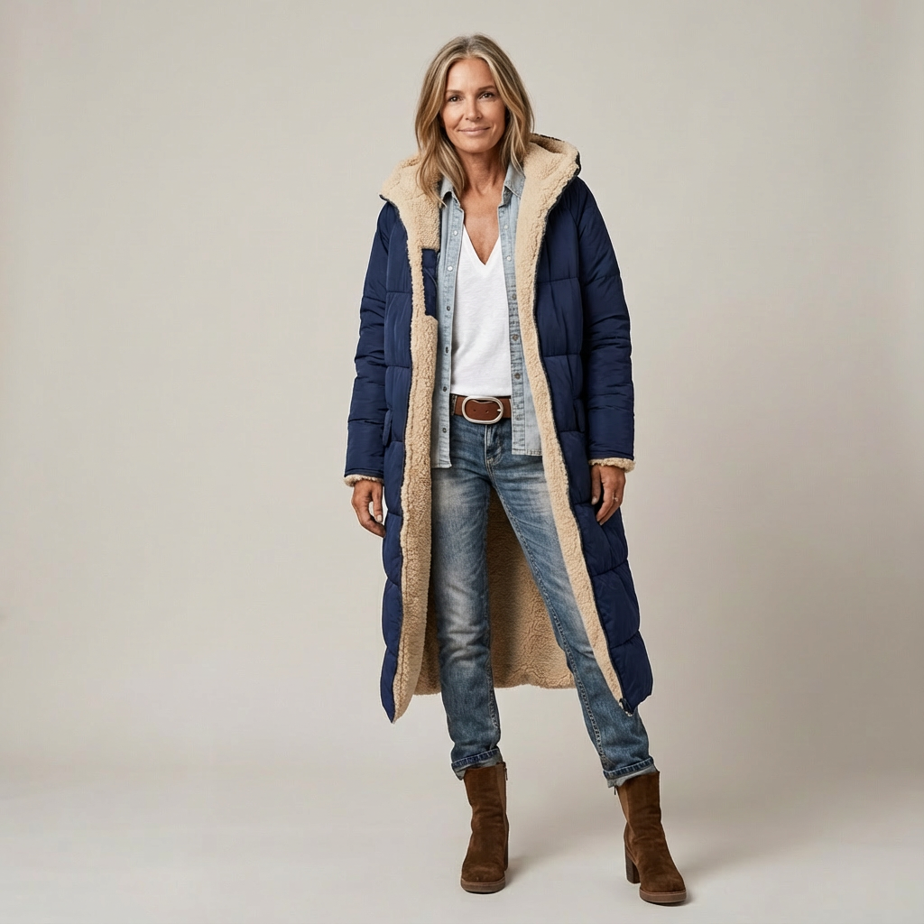 Amelia | Cappotto Elegante Reversibile