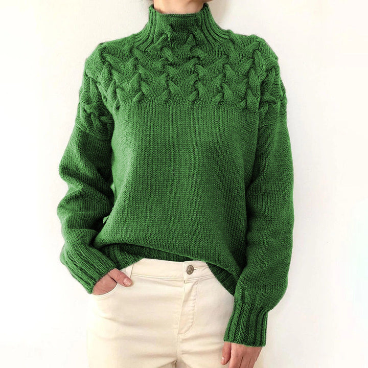 JANE™|MAGLIONE COLLO ALTO