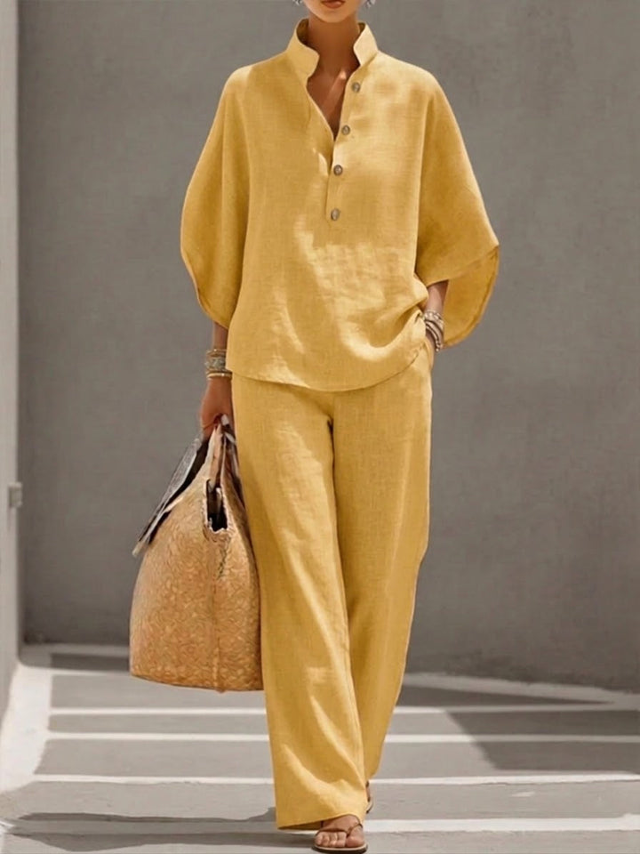 Mariel | Set a due pezzi in tessuto traspirante